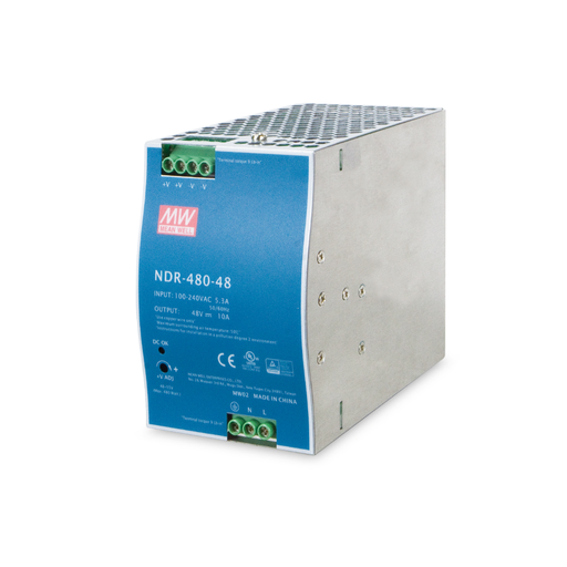 [NDR-480-48] - MEANWELL - Alimentation AC-DC industrielle RAIL-DIN - 48V - 10A - 480W