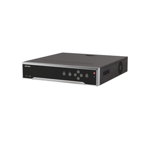 [DS-7732NI-K4/16P] - HIK - NVR - 32 voies - 16xPOE(200W);I/O:16/4 - 4K - 256Mbps - HDMI/VGA - 4 slots SATA(6To max) - 100-240VAC;20W