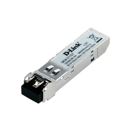 [DEM-311GT] - D-LINK - Module SFP - MultiMode 1000Base-SX - 850 nm - Connecteur LC duplex - 550m