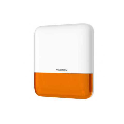 [DS-PS1-E-WE/Orange] - HIK - Sirène extérieure sans fil - Orange - 110 décibels - IP65 - sur pile