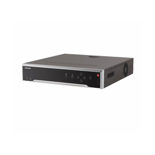 [DS-7716NI-K4/16P] - HIK - NVR - 16 voies - POE(200W);I/O:16/4 - 4K - 160Mbps - HDMI/VGA - 4 slots SATA(10To max); 1 slot ESATA - 100-240VAC; 20W