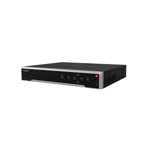 [DS-8632NI-I8] - HIK - NVR - 32 voies - RAID 0,1,5,6,10 - 4K - 256Mbps - HDMIx2/VGAx2 - 8 slots SATA(8To max); 1 slot ESATA - 110-240VAC;30W - 2U