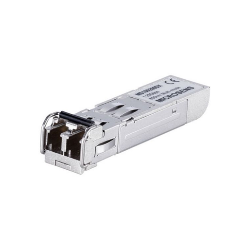[MS100210DX] - MICROSENS - SFP pluggable transceiver gigabit Ethernet + Gigabit Fibre Channel 1310nm Monomode LC, temp -40..85°C, diagnostiques