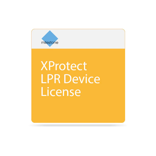[XPLPRCL] - MILESTONE - XProtect LPR Device License (DL)