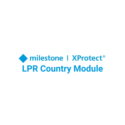 [XPLPRLL] - MILESTONE - XProtect LPR Country Module (CM)
