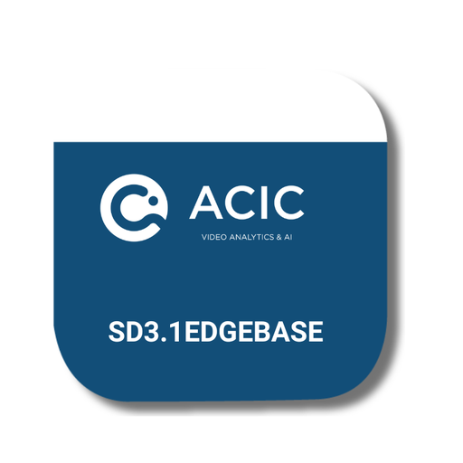 [AD-3.1-EDGE-BASE-AXIS] - ACIC - Licence - Activity Detection 3.1 - Axis - 8 règles; 4 classes d'objets personnalisables et 5 scénarios différents