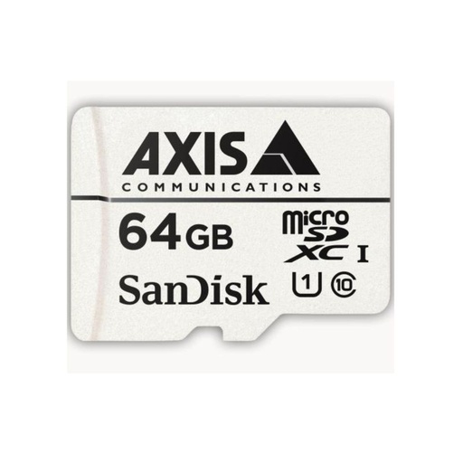 [AXIS SURVEILLANCE CARD 64 GB; 5801-951] - AXIS - Carte microSDXC - grande endurance; Adaptateur de carte SD inclus-64GB