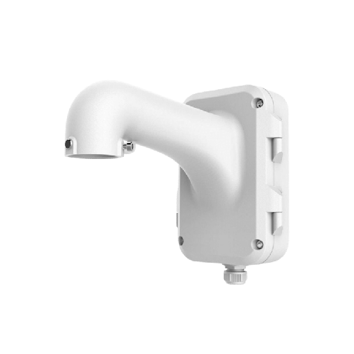 [DS-1604ZJ-BOX-Corner] - HIK - ACCESSOIRE -  Support mural d'angle avec boitier de jonction - Blanc, aluminium, 255.5×314×542.5mm