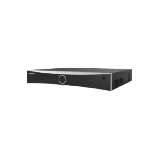 [DS-7732NXI-I4/16P/S(E)] - HIK - NVR - 32 voies - AcuSense; DeepLearning - 4K-256 Mbps - 2xHDMI/VGA - 4 slots SATA (10To max) - 12VDC-100-240VAC-POE - 30W 